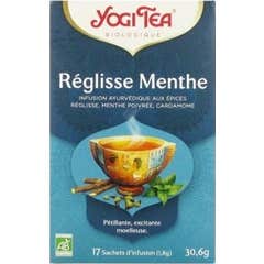 Yogi Tea Réglisse Menthe Bio 17 sachets