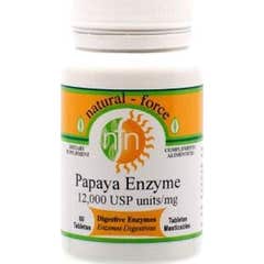 Natural Force Papaya Enzymes 60comp