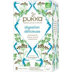 Pukka Digestion Délicieuse Bio Infusion 20 Sachets