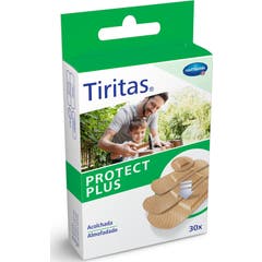 Tiritas Protect Plus Assortiment 4 Tailles 30 uts