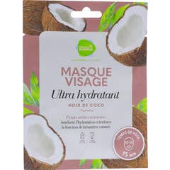 Pharmascience Masque Visage Ultra Hydratant Noix de Coco 18 ml