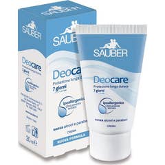 Sauber Deocare 7 Jours Crème Déodorante 30ml