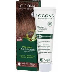 Logona Crème de coloration végétale 230 brun châtaigne 150ml