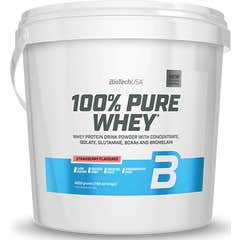 BioTech USA 100% Pure Whey Fraise 4000g