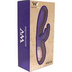 Womanvibe Viora Rechargeable Silicone Vibrator 1 piece