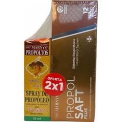 Marnys Pack Spray Propolis + Propolsaft Plus 12 Sticks