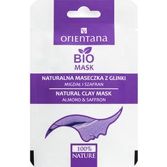 Orientana Saffron Almond Clay Facial Mask 3uts
