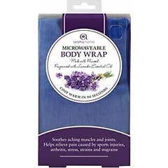 Aroma Home Blue Boxed Microwaveable Body Wrap 1ut