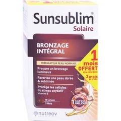 Nutreov Sunsublim Bronceado Integral 90caps