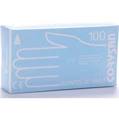 CliniGloves Gants en vinyle sans poudre Taille S 100 Unités