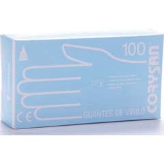 CliniGloves Gants en vinyle sans poudre Taille S 100 pcs