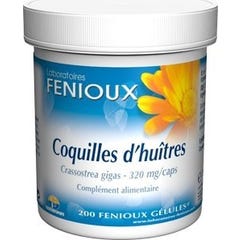 Fenioux Coquille d'huître 320mg 200caps