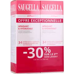 Saugella Poligyn 50+ Émulsion Hygiène Intime 2 x 250 ml