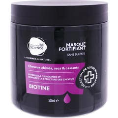 Pharmascience Masque Capillaire Biotine Cheveux Abîmés 500 ml