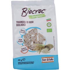 Fior di Loto Biocroc Triangles de Riz 40g