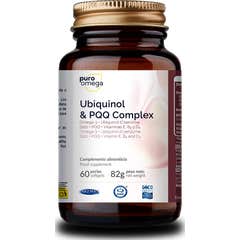 Puro Omega Ubiquinol & PQQ Complex 60 perles