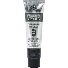 Hairgum Coloration Barbe & Cheveux 7.1 Blond Clair Cendré 60 g