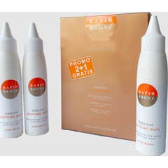 Rapid Bronz Pack Crema Fluida 3x100ml