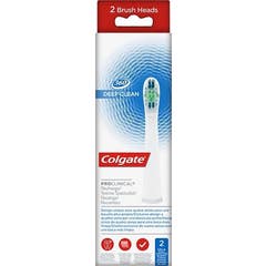 Colgate ProClinical Brosse à Dents Electrique Rechange 2uts