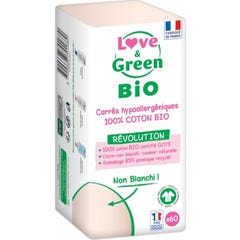 Love & Green Algodon 60uds
