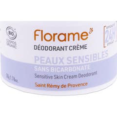 Florame Déodorant Crème 24H Peaux Sensibles Bio 50 g