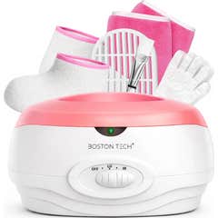 Boston Tech ParaffinLux Bain de Paraffine pour Mains 3L Rose Sans Cire