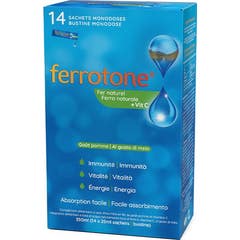 Ferrotone Fer Naturel + Vitamine C 14x25ml