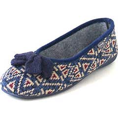 Scholl Ballerine Uzana Bleu Taille 38 1 Paire