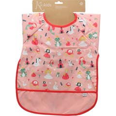 Kiokids Bavoir imperméable à manches rose 1 unité