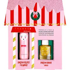 Inuwet Mini Maison Juliette Coffret Baume Fraise & Vernis Papaye