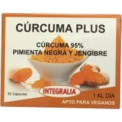 Integralia Curcuma Plus Avec Poivre Noir Et Gingembre 30Caps Integralia Curcuma Plus Avec Poivre Noir Et Gingembre 30Caps