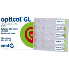 Edol Opticol GL Solução Oftálmica 30x0,35ml