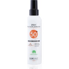 Sunsave Spray Solaire Corps SPF50 150ml