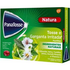 Panatosse Natura Tos y Garganta Irritada 16uds