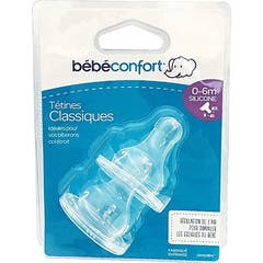 Bebe Confort Mamelon En Silicone Taille Standard 1 2uts