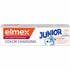 Elmex Dentifrice Junior anti-caries couleur changeante 75 ml