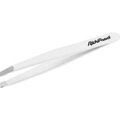 RickiParodi Pinça Oblíqua Inox Branca 9cm