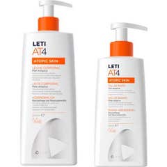 Leti AT4 Lait corporel + Gel de bain € 250ml