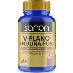 Sanon Vientre Plano Inulina FOS 600mg 100 Comprimés