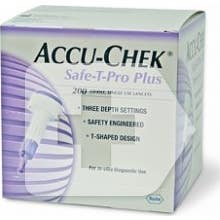AccuChek Autopiqueur à Usage Unique SafeTPro 200 unités