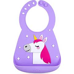 Nuby Babero Unicornio +12 Meses 1ud