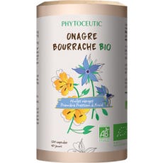 Phytoceutic Huile Onagre Bourrache Bio 120caps