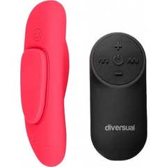 Diversual Venus Venus Vibrating Thong Cherry 1pc