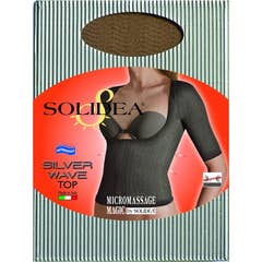Solidea Silver Wave Top Negro 2/M 1ud