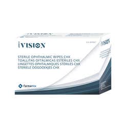 Ivision Lingettes ophtalmiques stériles CHX 20 unités