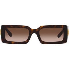 Dolce & Gabbana Lunettes de Soleil Dg4416 502 13 Havana Rectangle 1ut