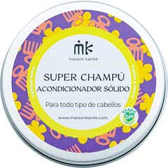 Maison Karite Shampooing solide après-shampooing Zerowaste Boîte 75 g