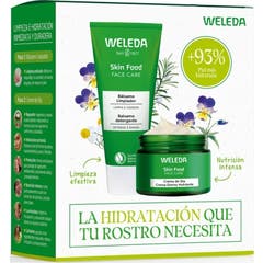 Weleda Skin Foof Pack Visage Crème de Jour + Baume Nettoyant
