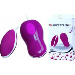Pretty Love Avery Oeuf Vibrante Rose Télécommande 1 Unité