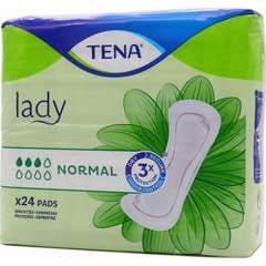Tena Lady Lingettes Normal Day Night 24uts